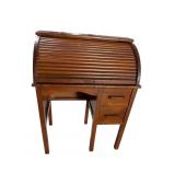 CHILD SIZE MAPLE ROLL TOP DESK