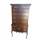SOLID MAHOGANY CUSTOM QUEEN ANNE HIGHBOY