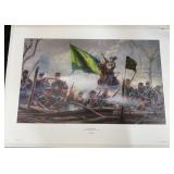 MORT KUNSTLER SIGNED AND NUMBERED PRINT