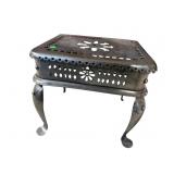 ANTIQUE IRON FIREPLACE TRIVET