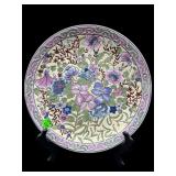 CHINESE PORCELAIN FLOWER PLATE