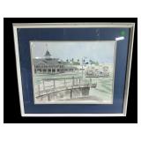 BALBOA FERRY LITHOGRAPH