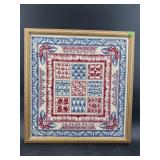 FRAMED NEEDLEPOINT