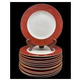 SET OF 13 HOMER LAUGHLIN DINNER PLATES