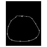 DESIGNER DANECRAFT ITALY STERLING NECKLACE