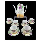 13 PC NIPPON PORCELAIN TEA SET