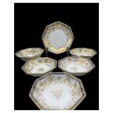 6 PC 5 BOWL AND 1 SAUCER