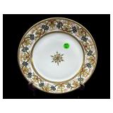 ANTIQUE HAND PAINTED NIPPON CABINET PLATE