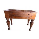 LARGE MODEL MAHOGANY SPINET DESK