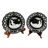 2 WESTMORELAND MARY GREGORY BOY & GIRL LACED