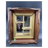 WALNUT VICTORIAN SHADOWBOX SHELF FRAMES