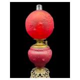 ANTIQUE RUBY RED RIBBONS AND ROSES GONE WITH THE