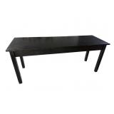 BLACK PAINTED CONSOLE