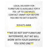 LOCAL FURNITURE DELIVERY