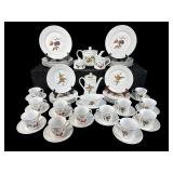 54 PCS ROYAL WORCESTER SHELTON CHINA
