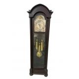 MAHOGANY ANTIQUE 9 TUBE CLOCK