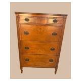 WALNUT TALL CHEST