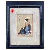 ORIENTAL BLOCK PAINTING