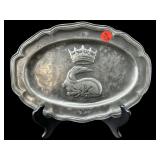 ANTIQUE PEWTER ARTHUR CHAUMETTE IN MANNER OF