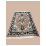9 FT 2 IN X 5 FT 9 IN HANDMADE HARIZ CARPET