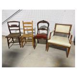 LOT OF 4 CHAIRS