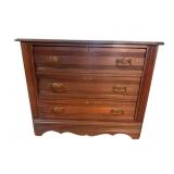 3 DRAWER POPLAR CHEST