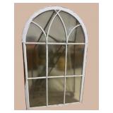 EXTRA LARGE CATHEDRAL TYPE STAINED GLASS WINDOW,