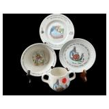 4 PC WEDGWOOD PETER RABBIT SET