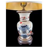 PORCELAIN DECORATOR LAMP