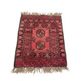 2'3 X 1'8 ANTIQUE HANDMADE PRAYER RUG