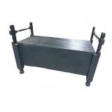 DISTRESSED PAINTED BLANKET BOX