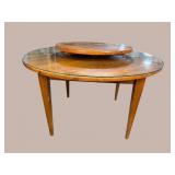 PINE ROUND LAZY SUSAN DINING TABLE