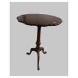 SOLID MAHOGANY WINE TASTING TABLE