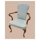 ANTIQUE SOLID MAHOGANY QUEEN ANNE MARTHA