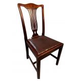 19TH CENTURY MAHOGANY CHIPPENDALE CHAIR