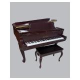 WM KNABE & CO BY YOUNG CHANG MAHOGANY BABY GRAND