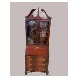 JASPER FURNITURE MAHOGANY CHIPPENDALE SECRETARY