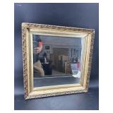 19TH CENT. GOLD GILD MIRROR