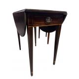 MAHOGANY INLAID PEMBROKE TABLE