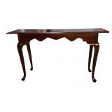 CHERRY QUEEN ANNE CONSOLE TABLE