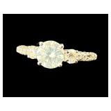 18K DIAMOND UNITY RING