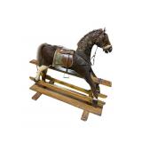 ANTIQUE ROCKING HORSE