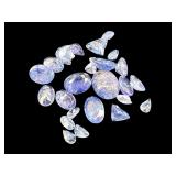 20.14 TC. OF MIXED CUT TANZANITE GEMSTONES