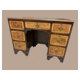 HAND DOVETAILED ENGLISH BANDED DESK