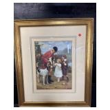 PRINT TITLED PICK OF THE LITTER BY ARTHUR ELSLEY