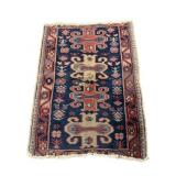 2'11 X 1'11 ANTIQUE HANDMADE RUNNER