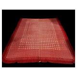 79x87 IN ANTIQUE HANDMADE COVERLET