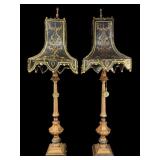 2 LARGE SIGNED JOHN RICHARD TOWLE SHADE BUFFET