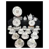 75 PCS ROYAL DOULTON KINGWOOD FINE CHINA