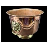 COPPER AND BRASS PLANTER